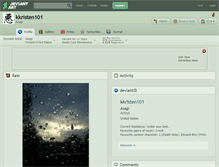 Tablet Screenshot of kkristen101.deviantart.com