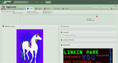 Desktop Screenshot of legotworld.deviantart.com