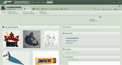 Desktop Screenshot of jonathanmartin.deviantart.com