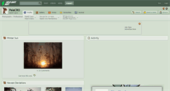 Desktop Screenshot of palacro.deviantart.com