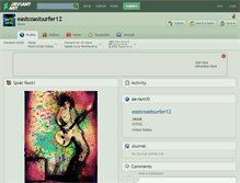 Tablet Screenshot of eastcoastsurfer12.deviantart.com