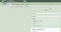 Desktop Screenshot of biglew.deviantart.com