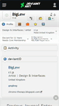 Mobile Screenshot of biglew.deviantart.com
