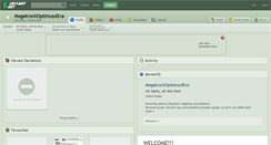 Desktop Screenshot of megatronxoptimus4eva.deviantart.com