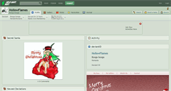 Desktop Screenshot of hollowflames.deviantart.com