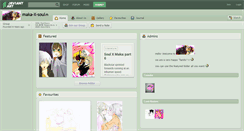 Desktop Screenshot of maka-x-soul.deviantart.com