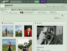 Tablet Screenshot of missylynne.deviantart.com
