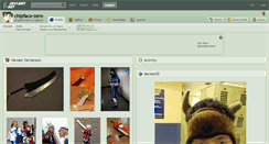 Desktop Screenshot of chipface-zero.deviantart.com