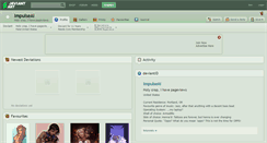 Desktop Screenshot of impulseai.deviantart.com