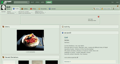 Desktop Screenshot of gvn.deviantart.com