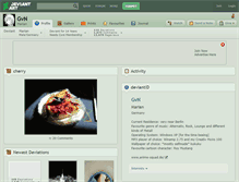 Tablet Screenshot of gvn.deviantart.com