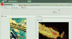Desktop Screenshot of fuckartscenelt.deviantart.com