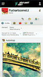Mobile Screenshot of fuckartscenelt.deviantart.com