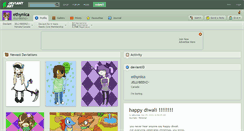 Desktop Screenshot of ethynica.deviantart.com