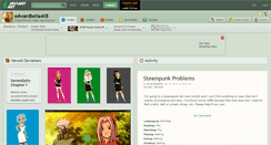 Desktop Screenshot of edwardbella408.deviantart.com