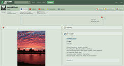 Desktop Screenshot of metalkitten.deviantart.com