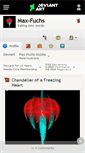 Mobile Screenshot of max-fuchs.deviantart.com