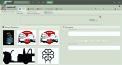 Desktop Screenshot of metawulf.deviantart.com
