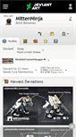 Mobile Screenshot of mittenninja.deviantart.com