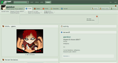 Desktop Screenshot of gaarakun.deviantart.com