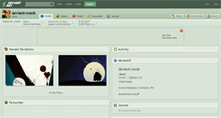 Desktop Screenshot of deviant-monk.deviantart.com