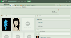 Desktop Screenshot of lup-3nd.deviantart.com