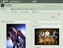 Tablet Screenshot of free-music.deviantart.com