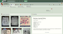 Desktop Screenshot of foxrider22.deviantart.com