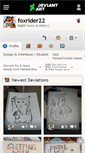 Mobile Screenshot of foxrider22.deviantart.com