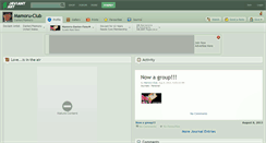 Desktop Screenshot of mamoru-club.deviantart.com