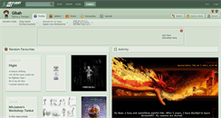 Desktop Screenshot of gibah.deviantart.com