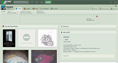 Desktop Screenshot of merant.deviantart.com