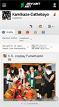 Mobile Screenshot of kamikaze-dattebayo.deviantart.com