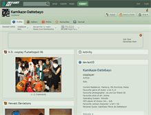 Tablet Screenshot of kamikaze-dattebayo.deviantart.com