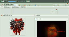 Desktop Screenshot of kuruptnightmare.deviantart.com