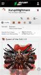 Mobile Screenshot of kuruptnightmare.deviantart.com