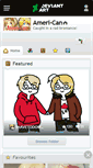 Mobile Screenshot of ameri-can.deviantart.com