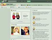 Tablet Screenshot of ameri-can.deviantart.com