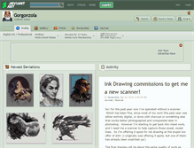 Tablet Screenshot of gorgonzola.deviantart.com