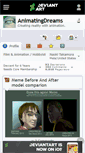 Mobile Screenshot of animatingdreams.deviantart.com