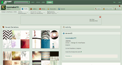 Desktop Screenshot of iconmaker91.deviantart.com