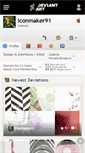 Mobile Screenshot of iconmaker91.deviantart.com