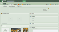 Desktop Screenshot of derger.deviantart.com