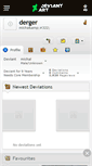 Mobile Screenshot of derger.deviantart.com