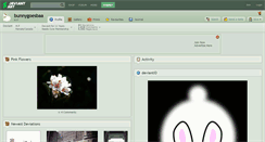 Desktop Screenshot of bunnygoesbaa.deviantart.com