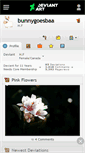 Mobile Screenshot of bunnygoesbaa.deviantart.com