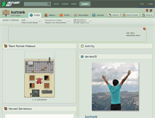 Tablet Screenshot of kurtrank.deviantart.com