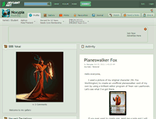 Tablet Screenshot of noxypia.deviantart.com