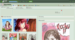 Desktop Screenshot of kissu-kisshu.deviantart.com