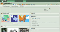 Desktop Screenshot of goldenphoenix101.deviantart.com